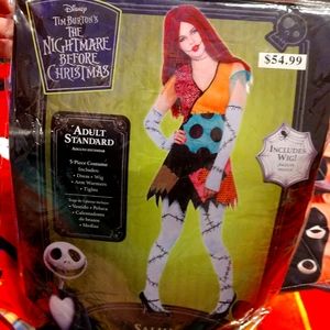 Tim Burton's nightmare before Christmas adult standard Sally